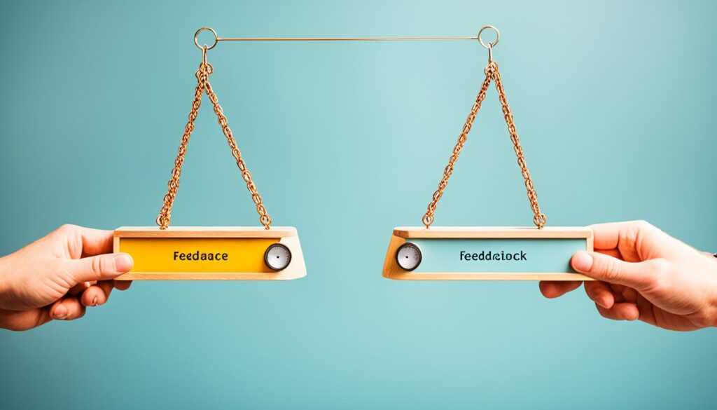 balancing negative feedback