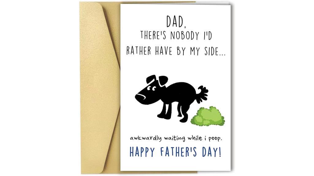 dog dad father s day card