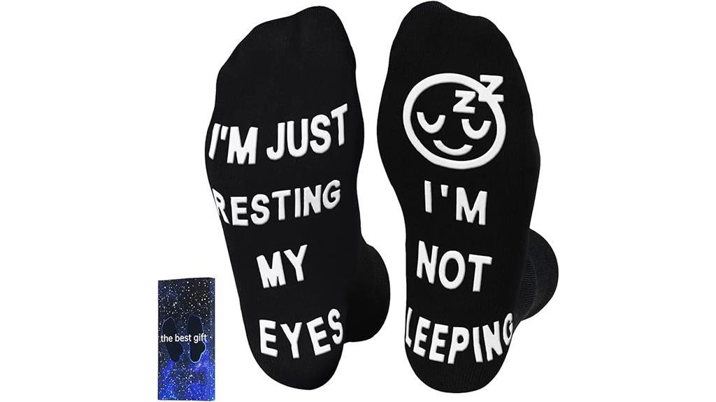 men s humorous sock gifts