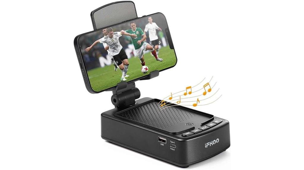 multifunctional phone stand speaker