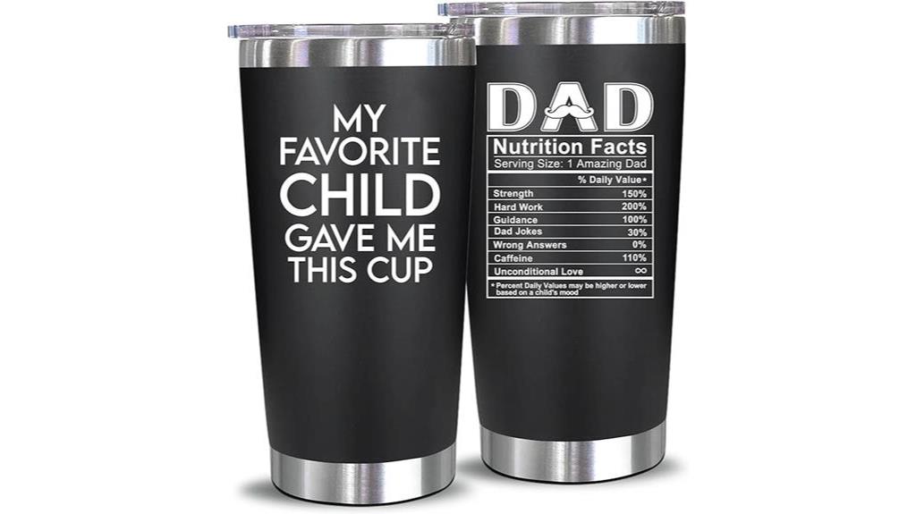 personalized tumbler for dad