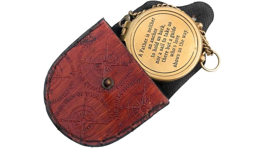 unique engraved compass gift
