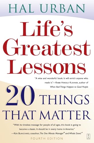 Book on life's greatest lessons