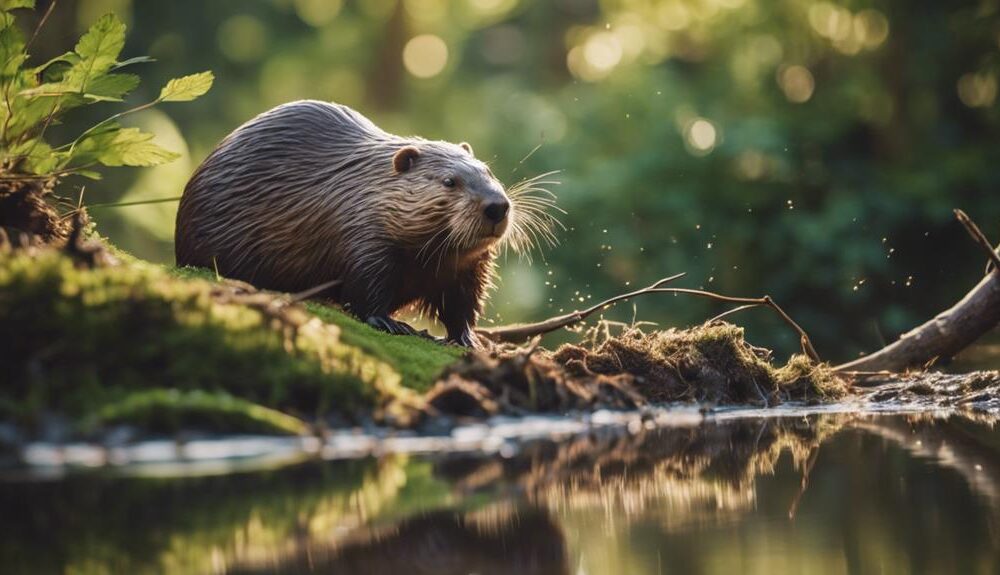 beavers build dams for habitat