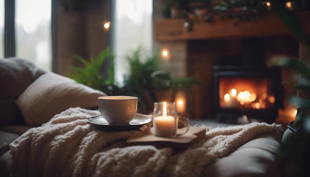 cozy comfort and well being