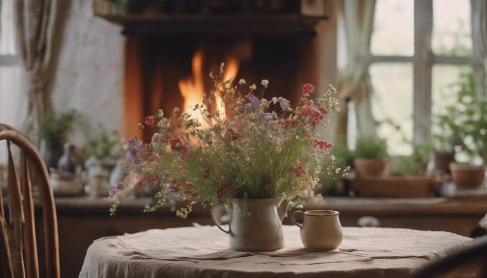 embrace cottagecore home aesthetics