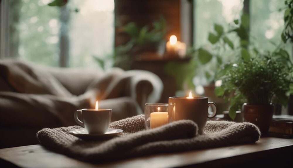 embrace cozy hygge decor