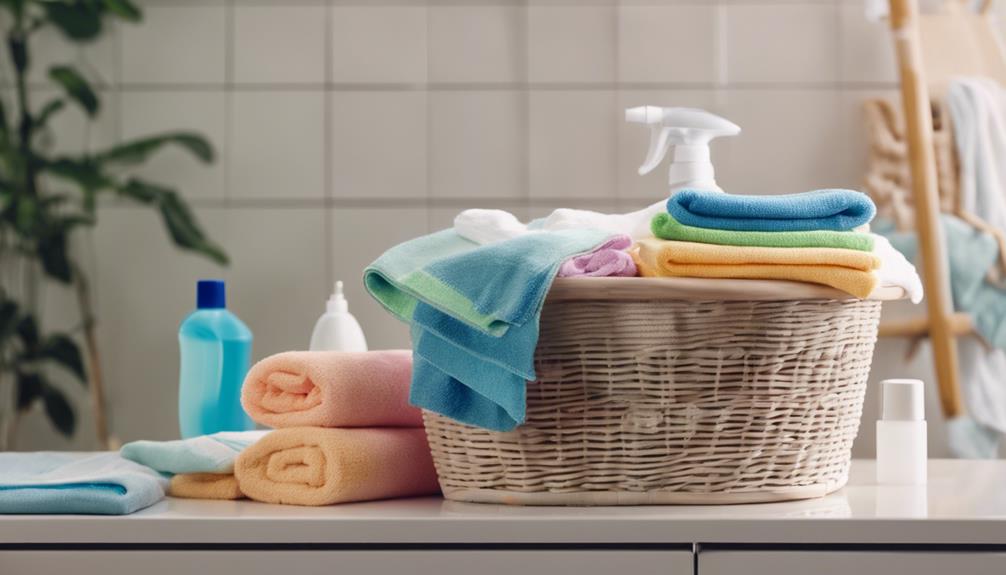 laundry basket cleaning package