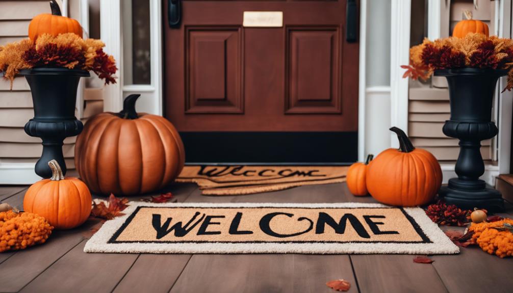 personalized mats and signs