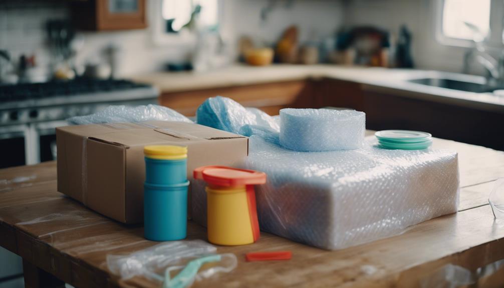 safely pack dishes mastery