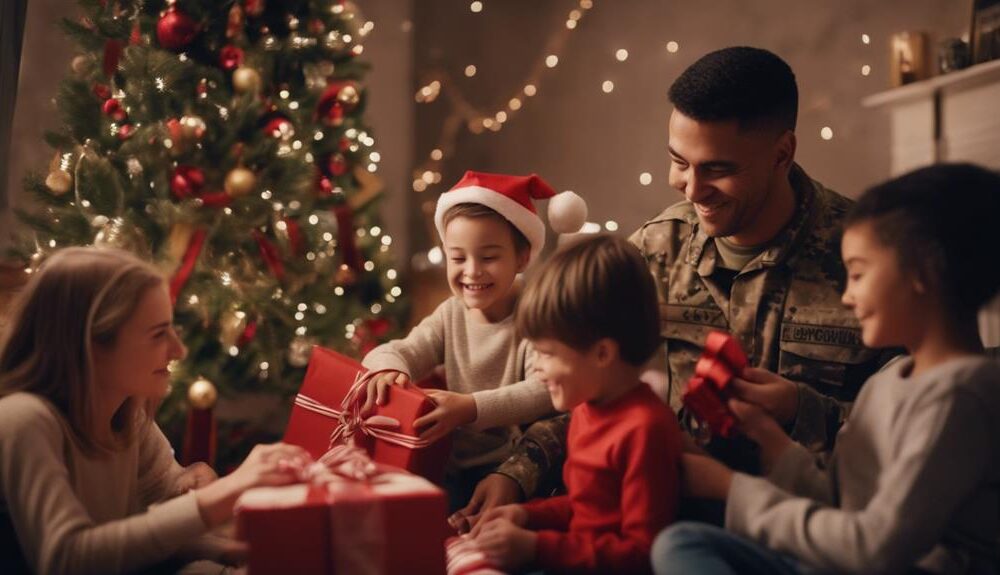 support military families holidays