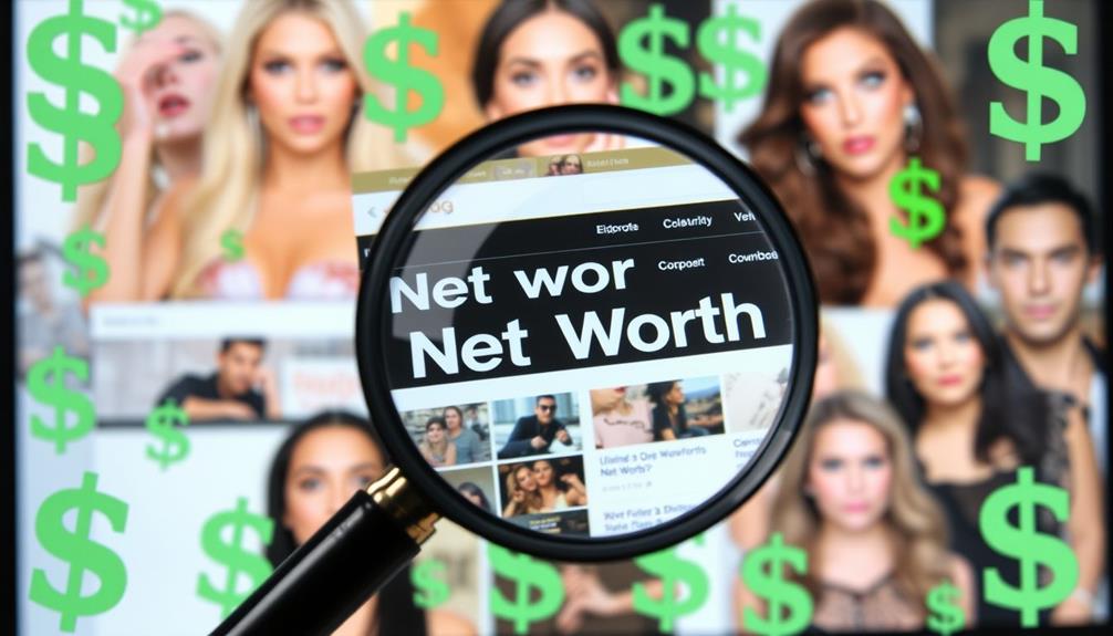 celebrity wealth information platforms