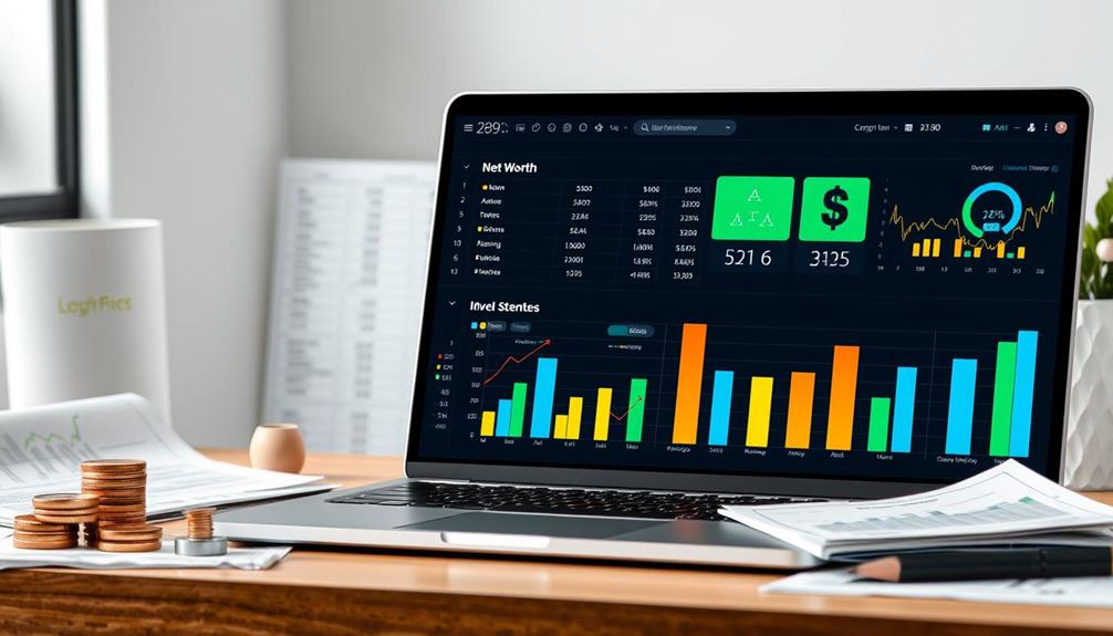 excel net worth overview