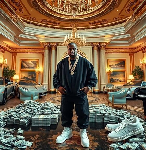 kanye west s immense wealth