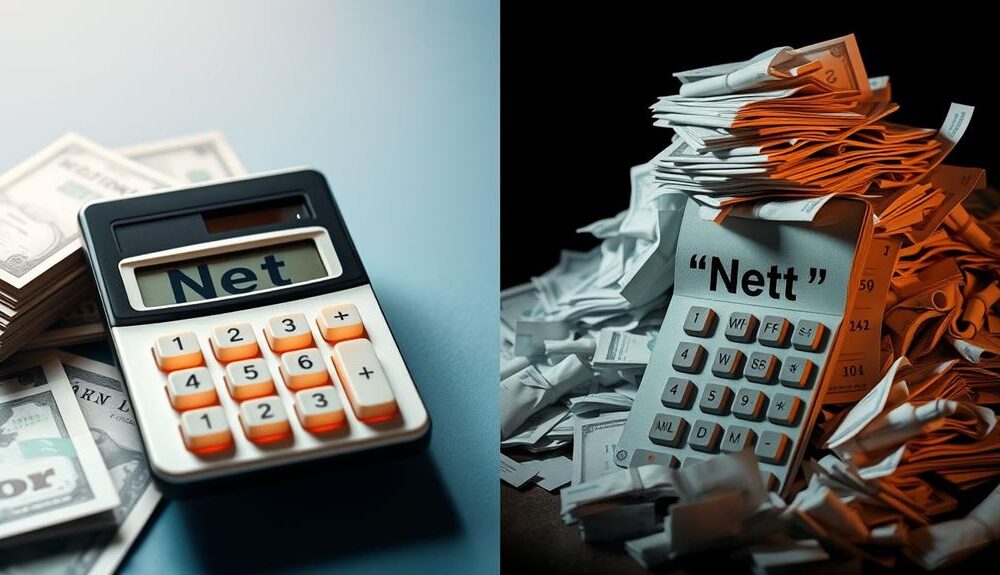 net versus nett distinction