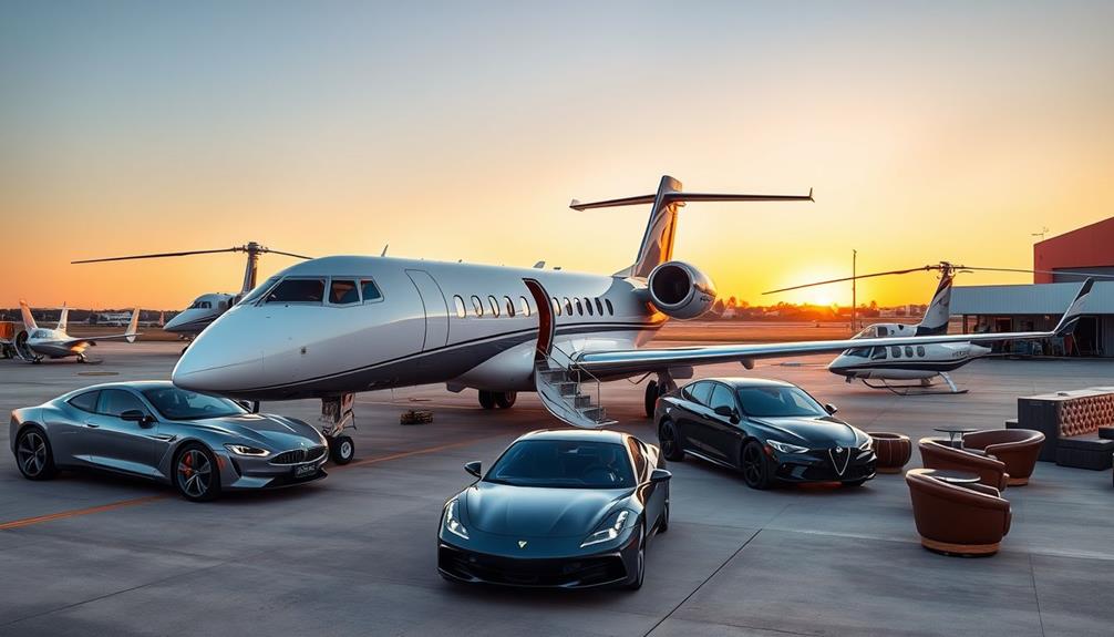 private jet charter options