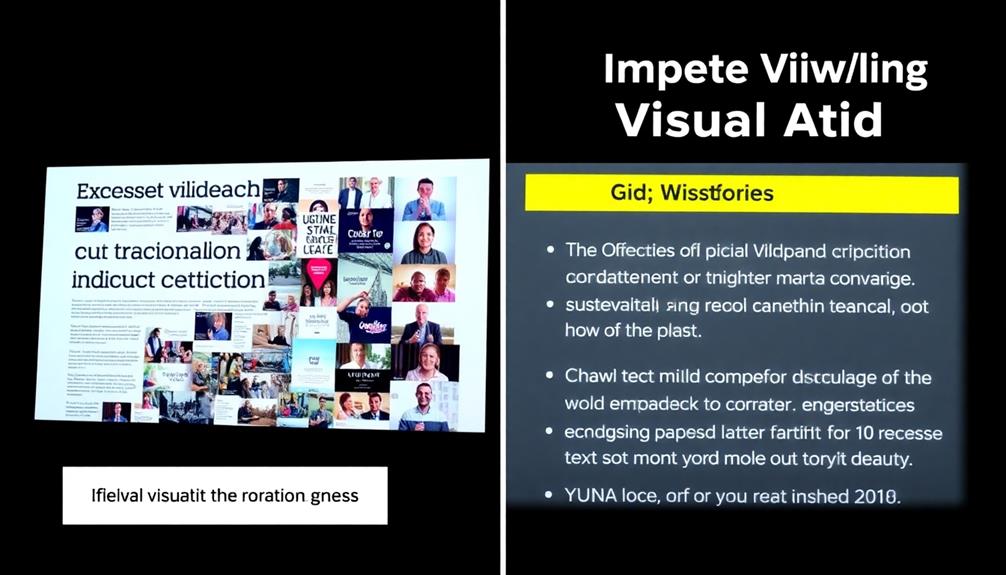 assessing visual aid impact