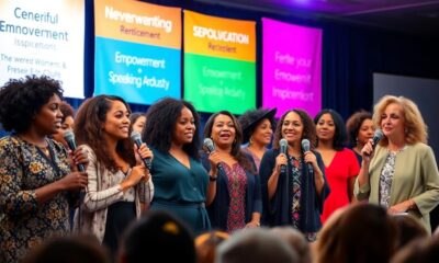 empowered women in speaking