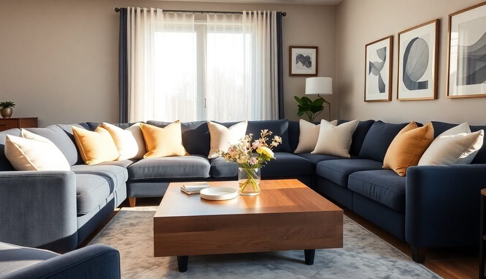 affordable stylish sectional sofas