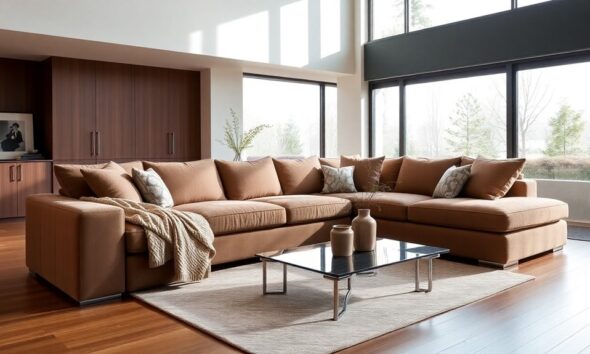 comfortable stylish sectional sofas