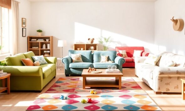 kid friendly stylish sofa options