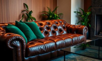 luxurious sofa leather options