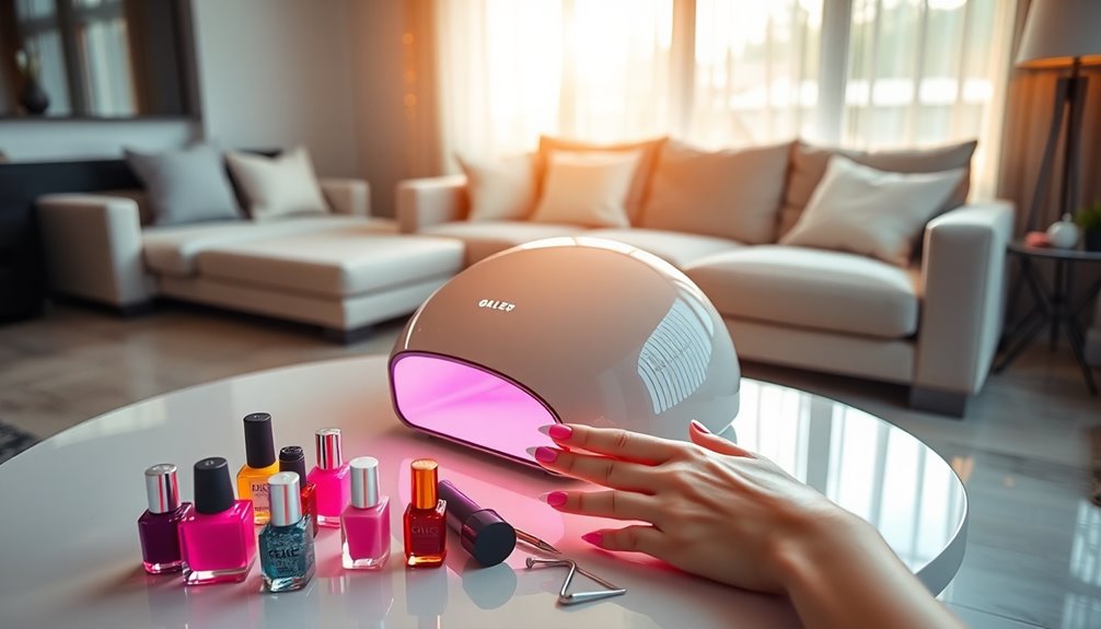 salon quality gel nail lamps