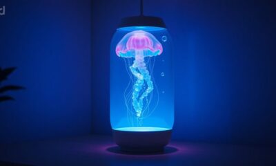 serene jellyfish lamp collection