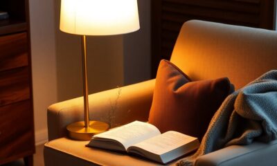 stylish and comfortable reading lamps