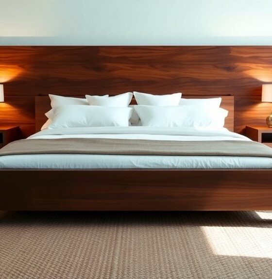 stylish comfortable platform beds