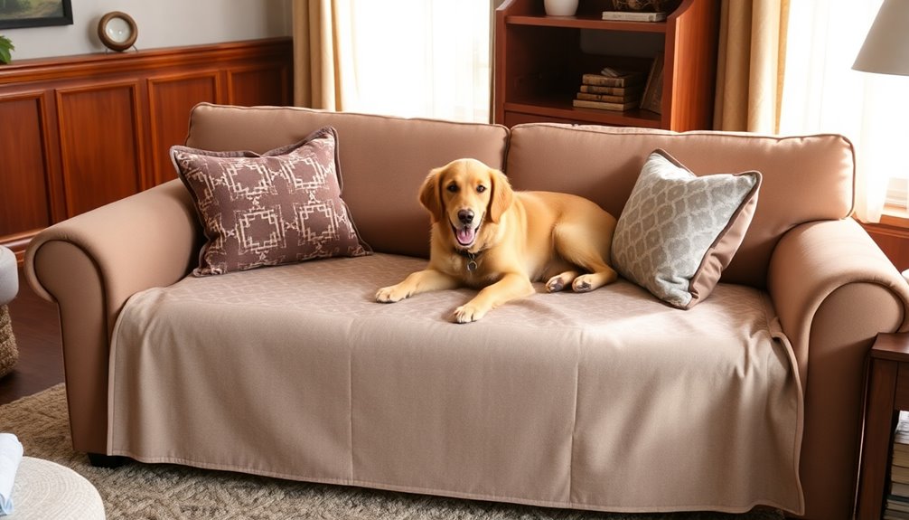 stylish dog proof sofa covers