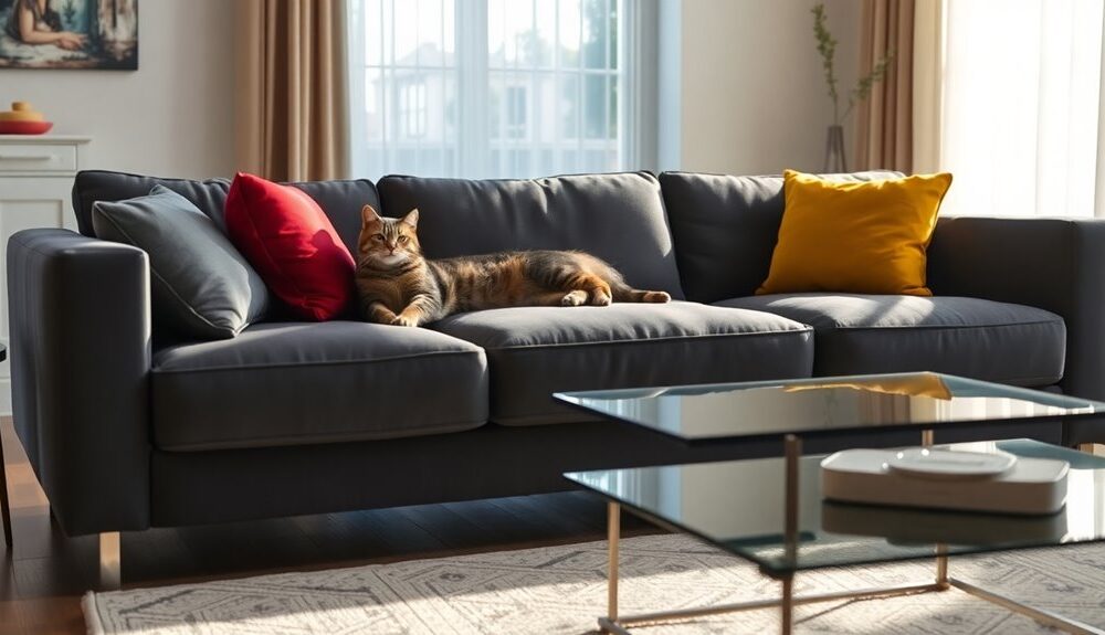 stylish durable cat sofas