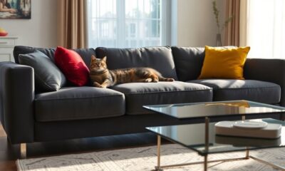 stylish durable cat sofas