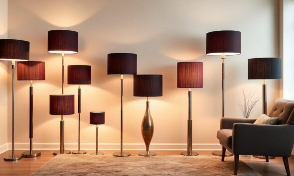 stylish floor lamps collection