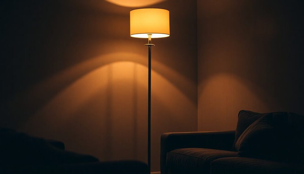 stylish floor lamps illuminate spaces