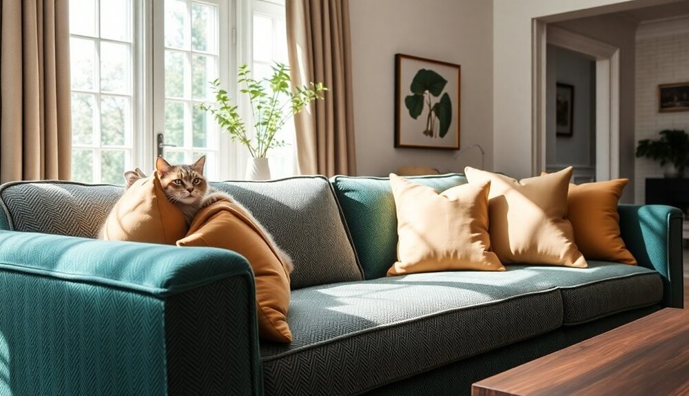 stylish scratch resistant cat furniture