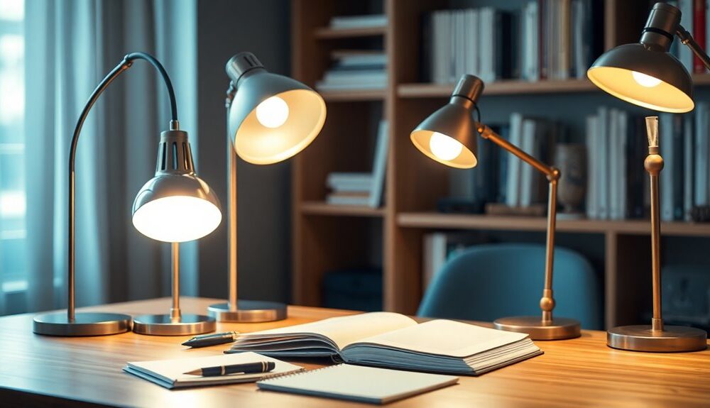 stylish workspace desk lamps