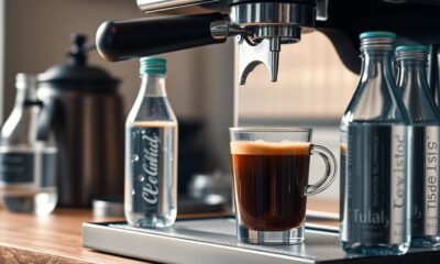 top bottled waters for espresso