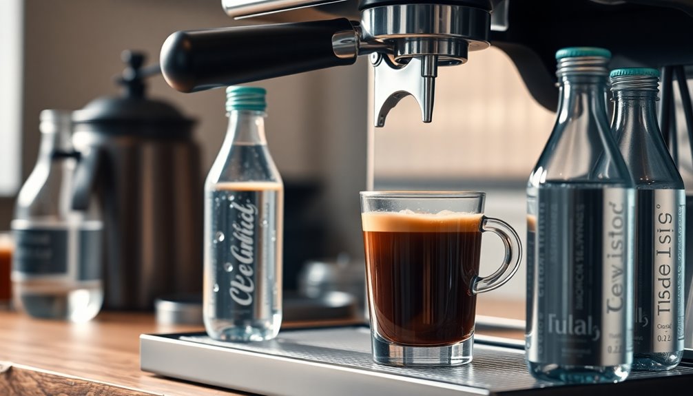 top bottled waters for espresso