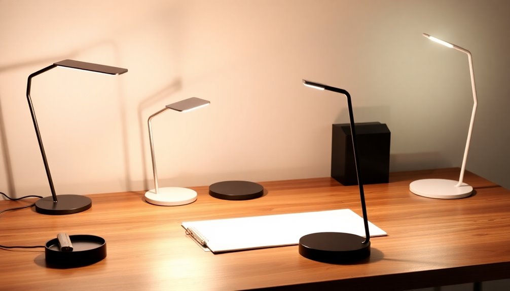 top led desk lamps