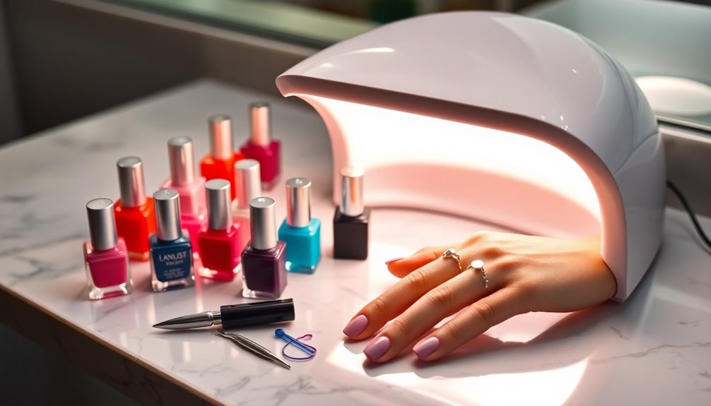 top nail lamps for manicures