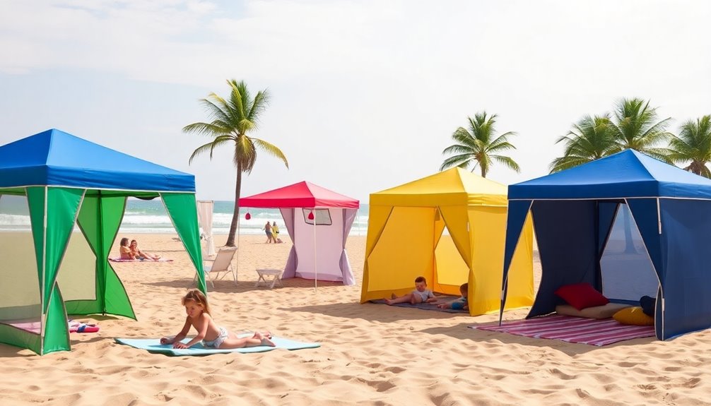 beach tent selection criteria