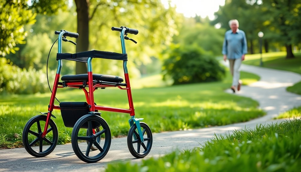 choosing a senior rollator