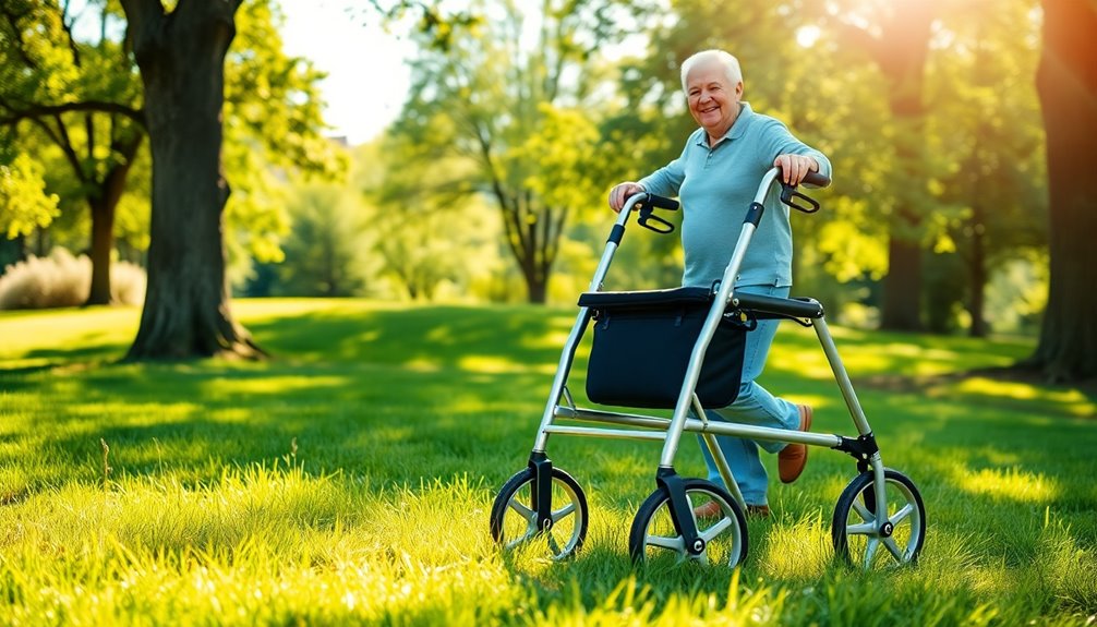 choosing a senior rollator