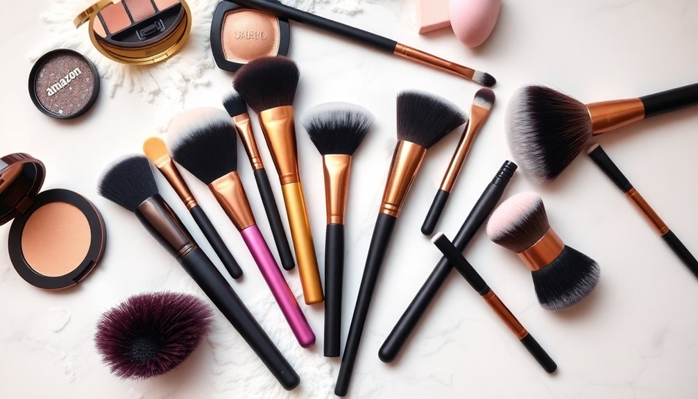 choosing amazon makeup brushes