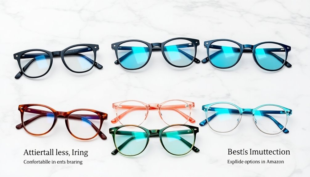 choosing blue light glasses