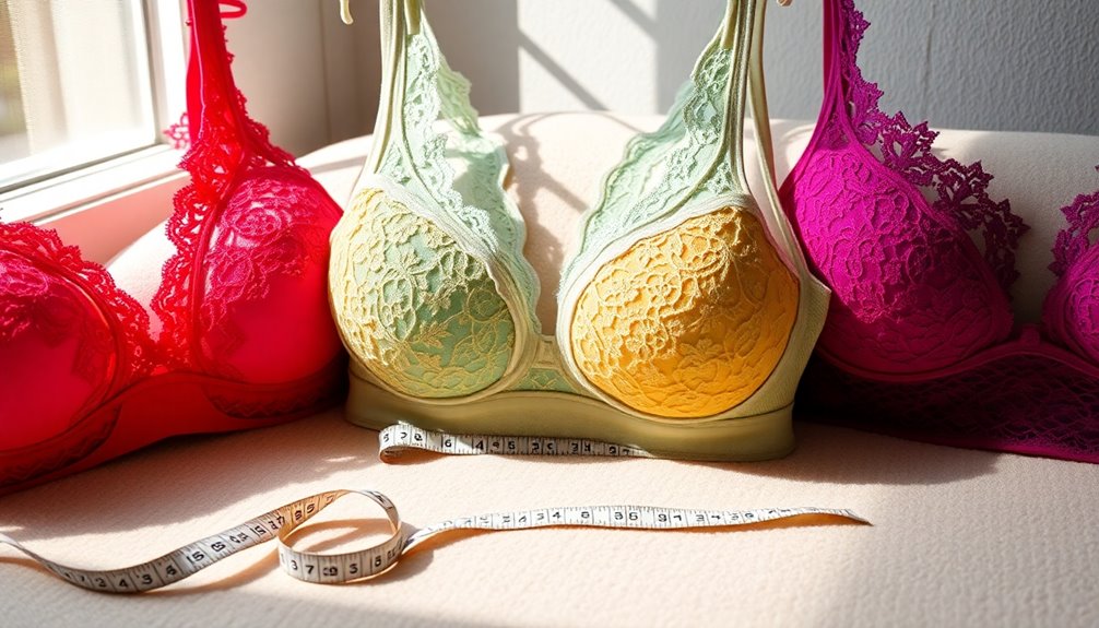 choosing bras on amazon