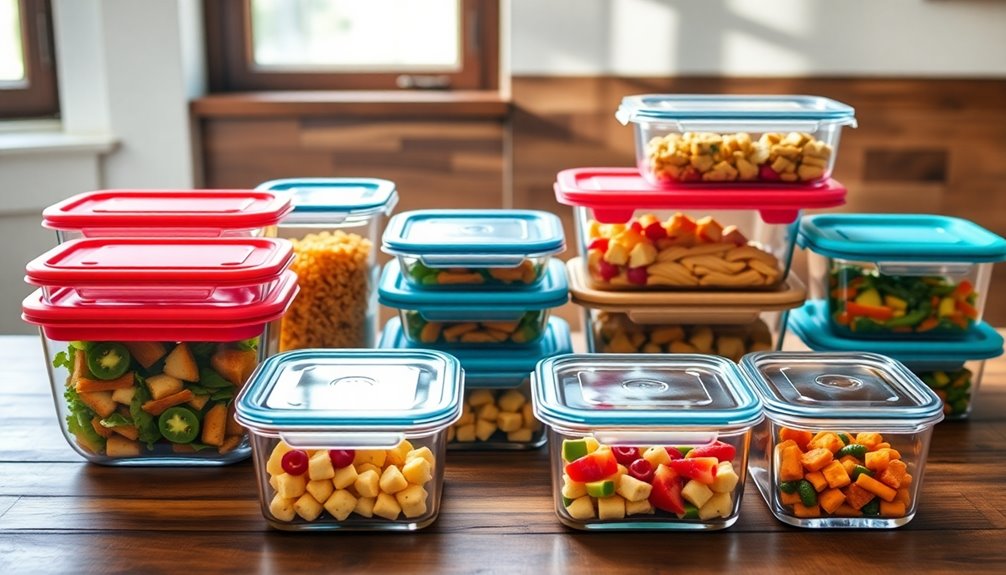 choosing glass food containers