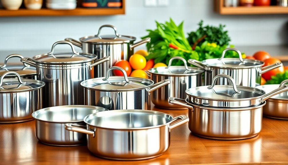 choosing stainless steel cookware