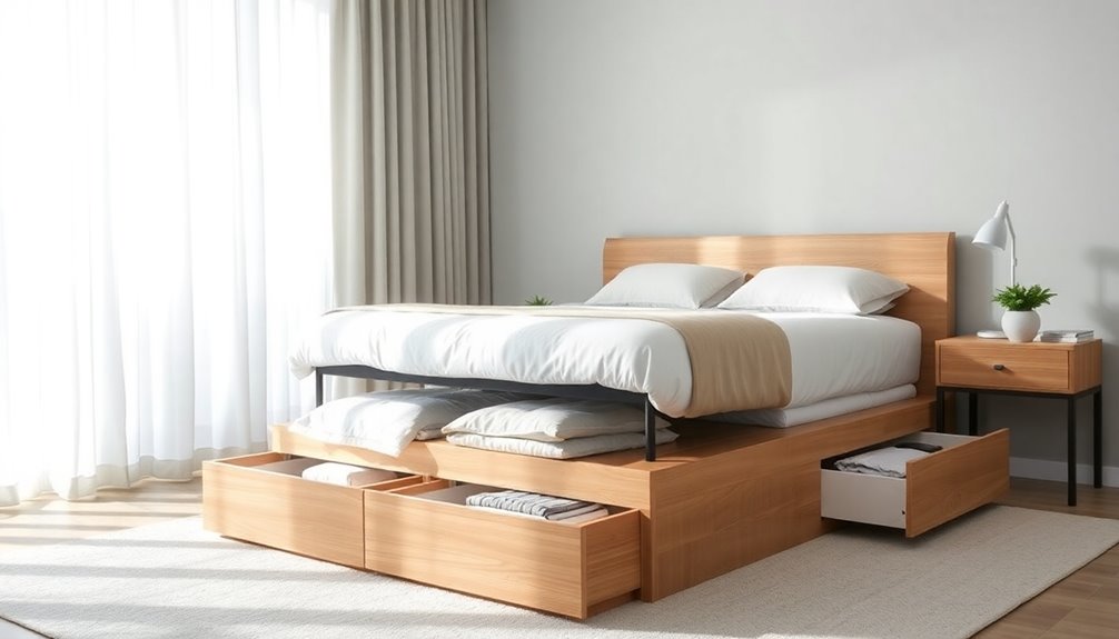 choosing storage bed frames